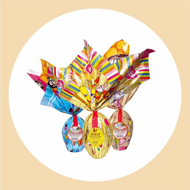 Ovos de chocolate da Panificadora Veneza